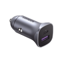 Cargador de Auto 30W | 2 Puertos USB-A y USB-C