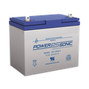 Batería AGM 12 V 55 Ah sellada para respaldo con terminal U y certificación UL