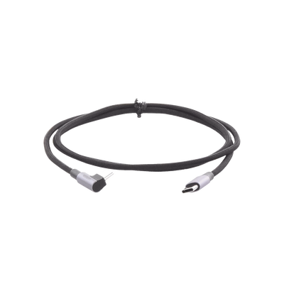 Cable UGREEN USB-C a USB-C 1m 90° carga rápida 60W y datos