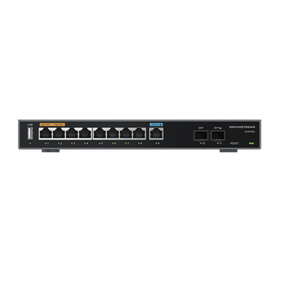 Router Gigabit VPN, Balanceo de Cargas, 9 Puertos + 2 SFP