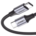 Cable UGREEN USB-C a USB-C 1m carga rápida 60W y datos 480Mbps