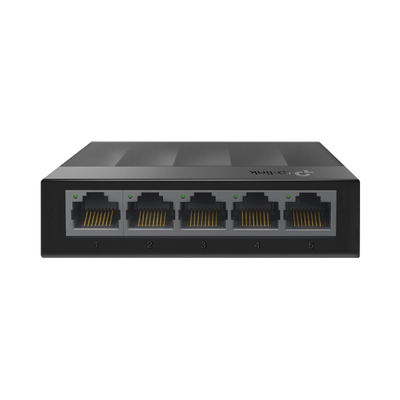 Switch de Escritorio 5 Puertos Gigabit 10/100/1000 Mbps Silencioso