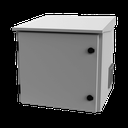 Gabinete de Exterior 9U con Rack de 19" y Ventilación Termostatizada