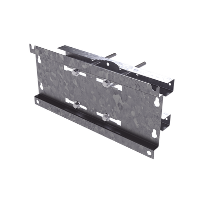 [LP-FORTE-09U-BRA-R2] Herraje de Fijación para Pared, Torre o Poste Compatible con Rack LP-FORTE