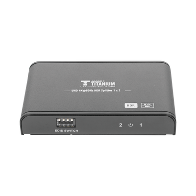 [TT312HDR-V2.0] Divisor HDMI 4K de 1 Entrada a 2 Salidas Simultáneas