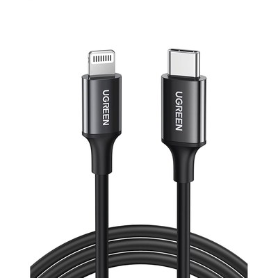 Cable USB C a Lightning / MFi Certificado  / 1 Metro