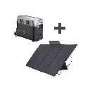 Kit Estación de Energía Portátil 3600Wh con Panel Solar Flexible 400W