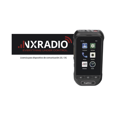 Kit Radio RG360 con 12 Meses de Servicio NXRADIOTERMINAL