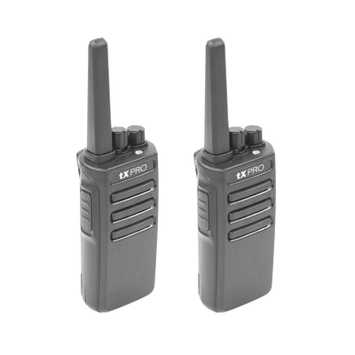 [TX500DUO] Par de radios portátiles VHF 136-174 MHz con 5W de potencia