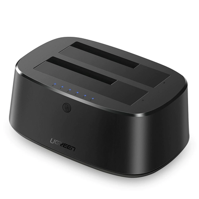 [50854] Base USB 3.0 para Disco Duro de Doble Bahía | Soporta