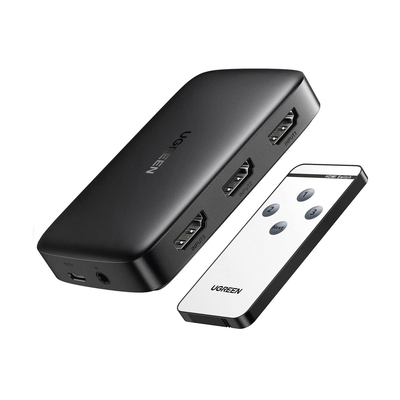 [80125] Conmutador HDMI (Switch) 4K@30Hz | 3 Entradas a 1 Salida |