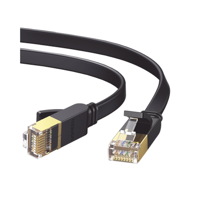 [11260] Cable Ethernet Plano Cat7 U/FTP 10 Gigabit 600MHz 1m