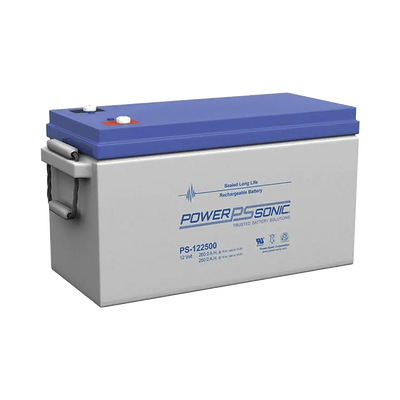 [PS-122500-M8] Batería 12V 260Ah AGM/VRLA con Terminales M8 para Respaldo