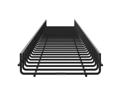 [PWB2X8BL] Charola Wire Basket 2x8 pulgadas, Color Negro