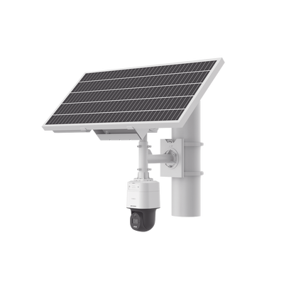 [DS-2XS3Q47G1-LDH/4G/C18S40] Kit Solar HIKVISION con Cámara PT ColorVu y Conexión 4G