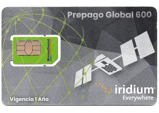 Iridium Prepago Global 600