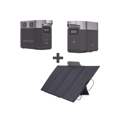 [DLT2KIT-BP] Kit Estación de Energía 2024Wh con Panel Solar 400W