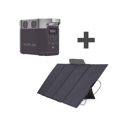 [DLT2-KIT] Kit Estación de Energía 1024Wh + Panel Solar Flexible