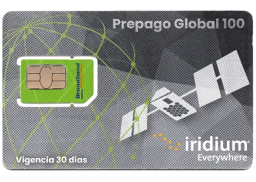 Iridium Prepago Global 100