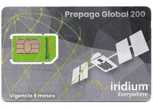 Iridium Prepago Global 200