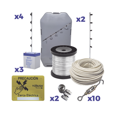 [SYSNG-HS-25M-KIT] KIT Energizador para 25 Metros de proteccion