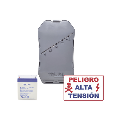 [SYSNGHS-KIT] KIT deEnergizador 12,000Volts - .5 Joules / 500 Mts Lineales