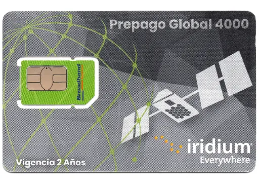 Iridium Prepago Global 4000