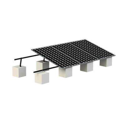 [VEKTOR8BLK] Montaje para Panel Solar, Riel "8" de 5400mm para Módulos