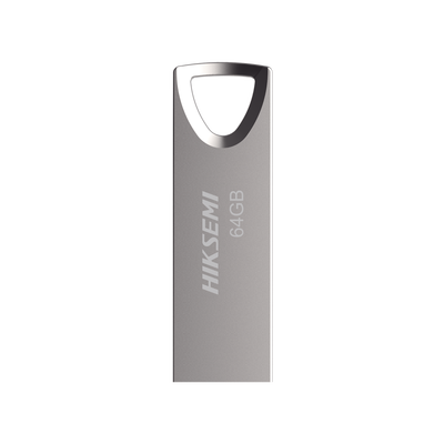 [HS-USB-M200/64G/2.0] Memoria USB de 64 GB / Versión 2.0 / Metalica / Compatible