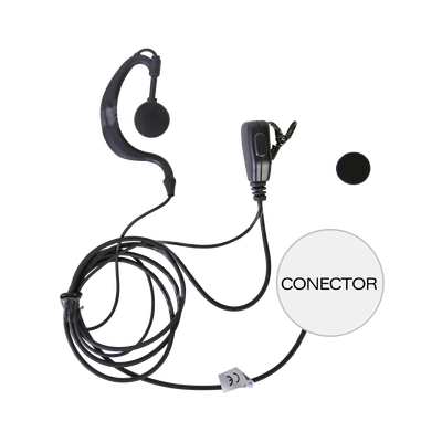 [TXEHI] ​Audífono de Solapa TXPRO para Radios ICOM con Micrófono