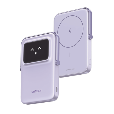 [45328] ​Power Bank UGREEN 10000mAh Inalámbrico con Pantalla TFT