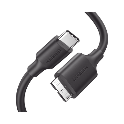 [20103] Cable USB Tipo C 3.0 a Micro Tipo B | 1m |Carga Rápida | 5