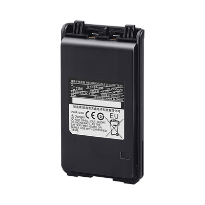 [BP-298] Batería ICOM BP-298 Li-Ion 2250 mAh para Radios Portátiles