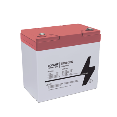 [LI100A12PRO] Batería de Litio EPCOM 12.8 V 100 Ah LiFePO₄ Ciclo Profundo