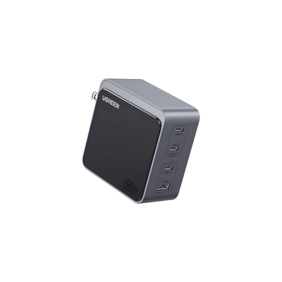 [45224] Cargador Rápido UGREEN 100W 4 Puertos USB-C y USB-A GaN II