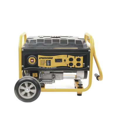[EPGEN3000] Generador a gasolina EPCOM 3kW 110V con ruedas y jalón