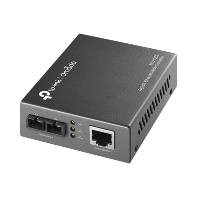 [MC210CS] Convertidor Fibra Óptica Monomodo / 1 Puerto RJ45
