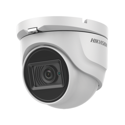 [DS-2CE76U0T-ITMF] Cámara de seguridad 4K tipo turret con lente de 2.8 mm