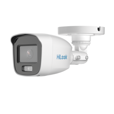 [THC-B129-MS] Cámara Bala TURBOHD 2MP ColorVu con Micrófono y Luz 24/7