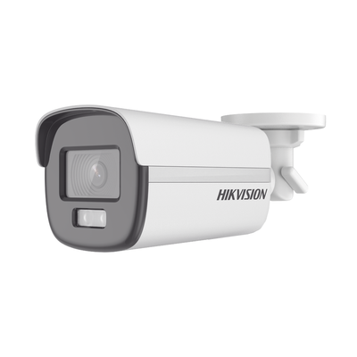 [DS-2CE12DF0T-F] Cámara Bala TURBOHD 2MP ColorVu Exterior IP67