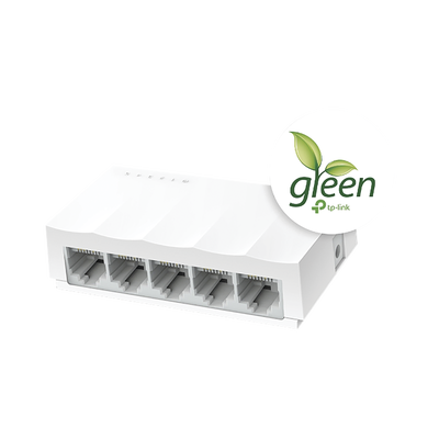 [LS1005] Switch de escritorio 5 puertos 10/100 Mbps sin ventilador