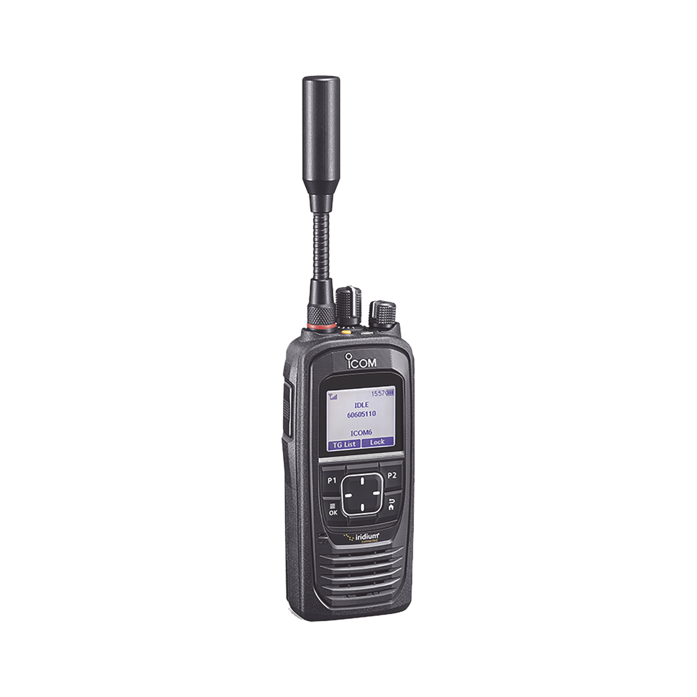Radio Satelital ICOM IC-SAT100 con Comunicación PTT Global