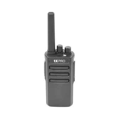 [TX-500] Radio Portátil VHF 5W, 16 Canales, Alta Cobertura y Scrambler