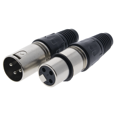 [EP-XLRKIT] Kit Conector XLR Hembra + XLR Macho