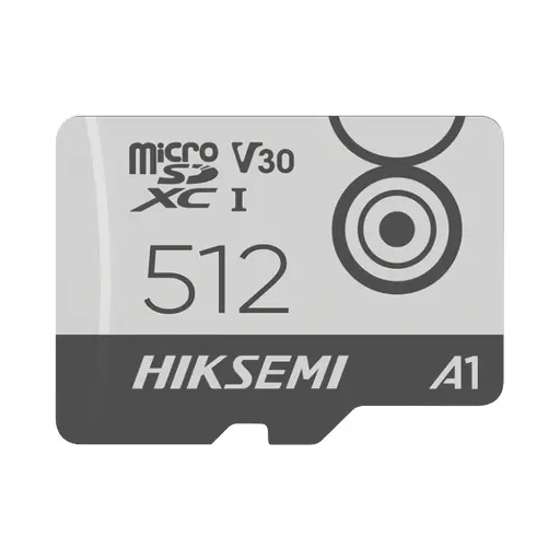 [HS-TF-M1/512G] Tarjeta MicroSD Clase 10 de 512 GB para Videovigilancia Móvil 24/7