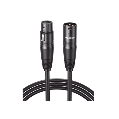 [20712] Cable XLR Macho a Hembra 5m Alta Calidad y Blindaje