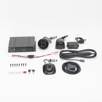 [AE-MD5043-SD/I/GLF/KIT] Kit DVR Móvil con 4 Cámaras (1080p), IA, 4G y GPS