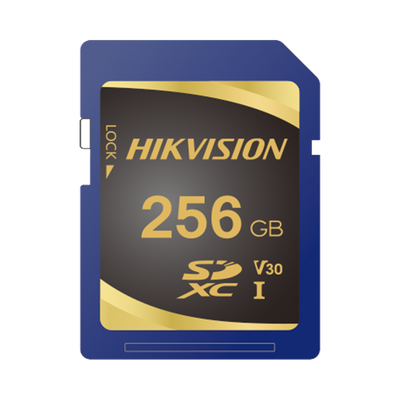 [HS-SD-P10/256G] Tarjeta de memoria SD de 256 GB Clase 10 para videovigilancia